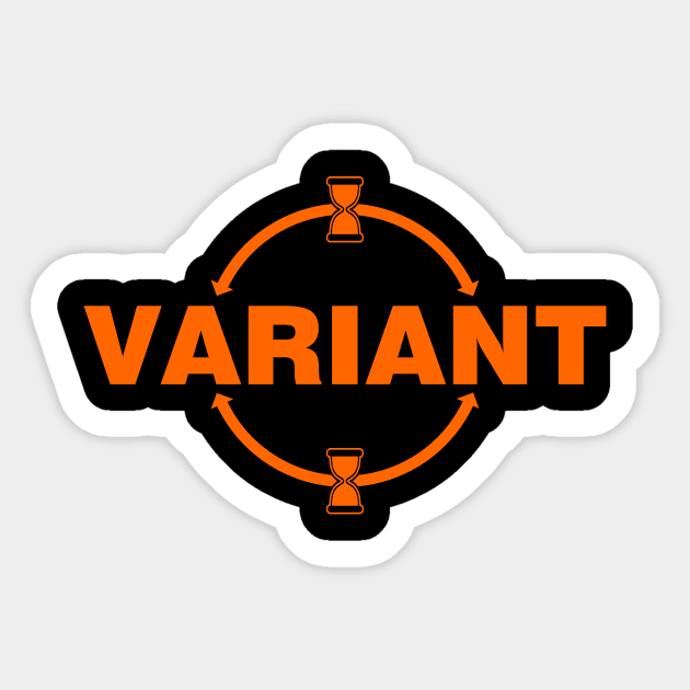 Time Variant Sticker by Vault Emporium